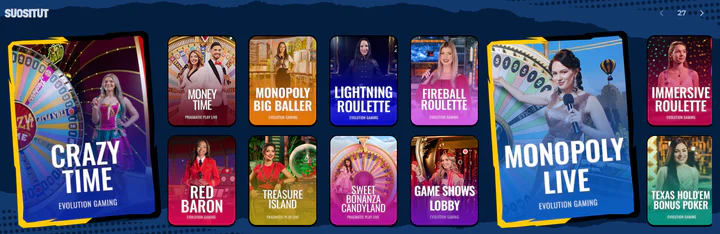 shokker casino suosittuja pelejä